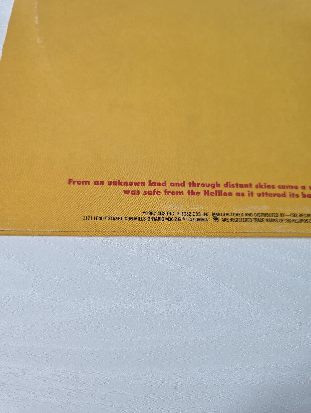 Vintage Judas Priest Screaming For Vengeance Vinyl LP Columbia Records 1982 - Picture 8 of 14